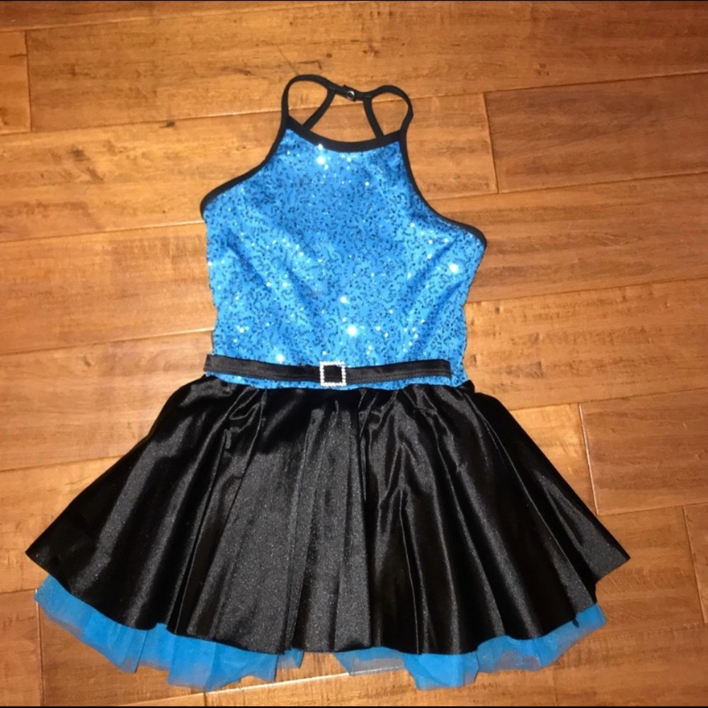 sparkly dance costume